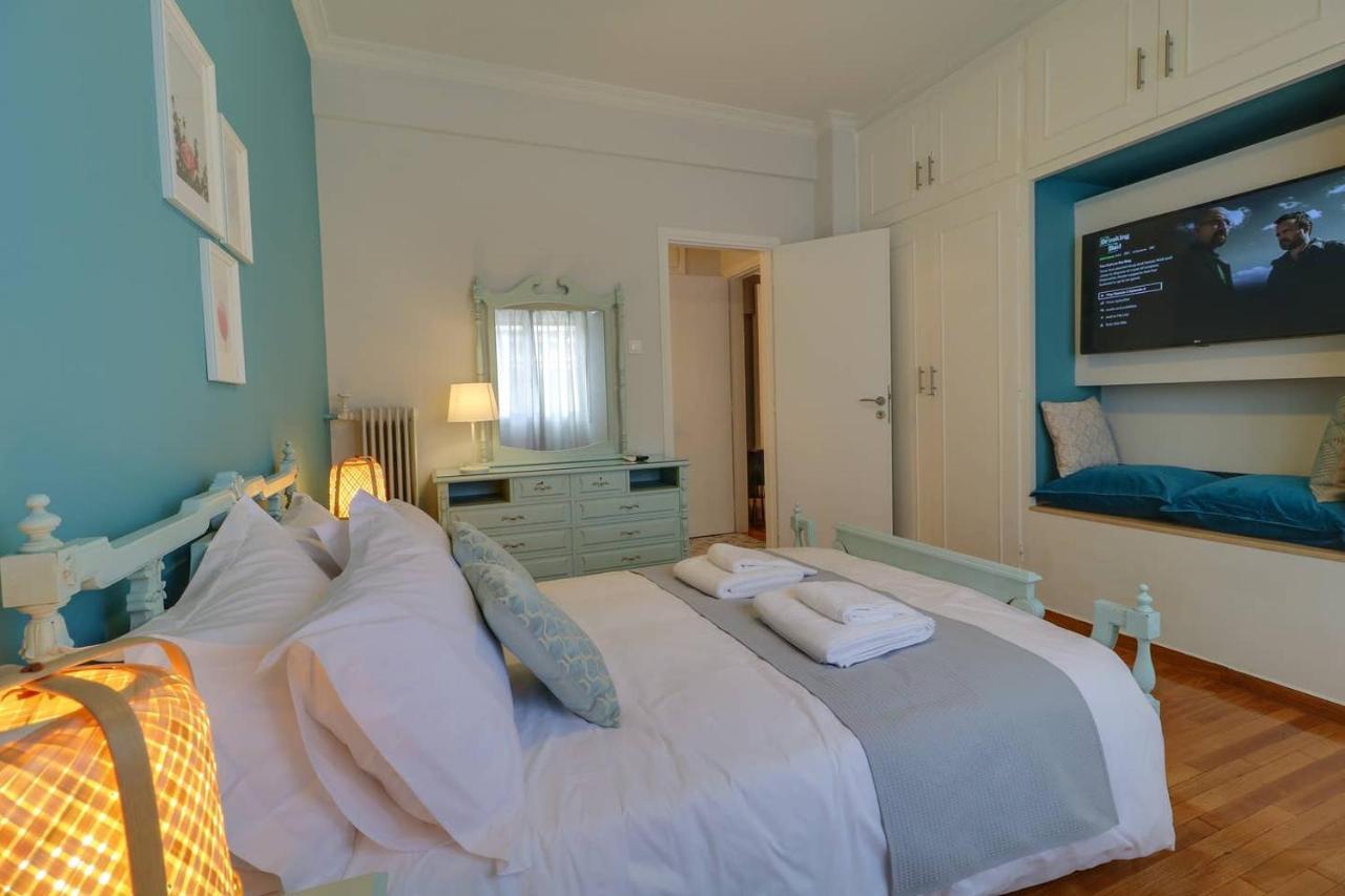 Victoria 5Star / 5Br Bigapt / Sauna / 2Min To Metro アテネ エクステリア 写真