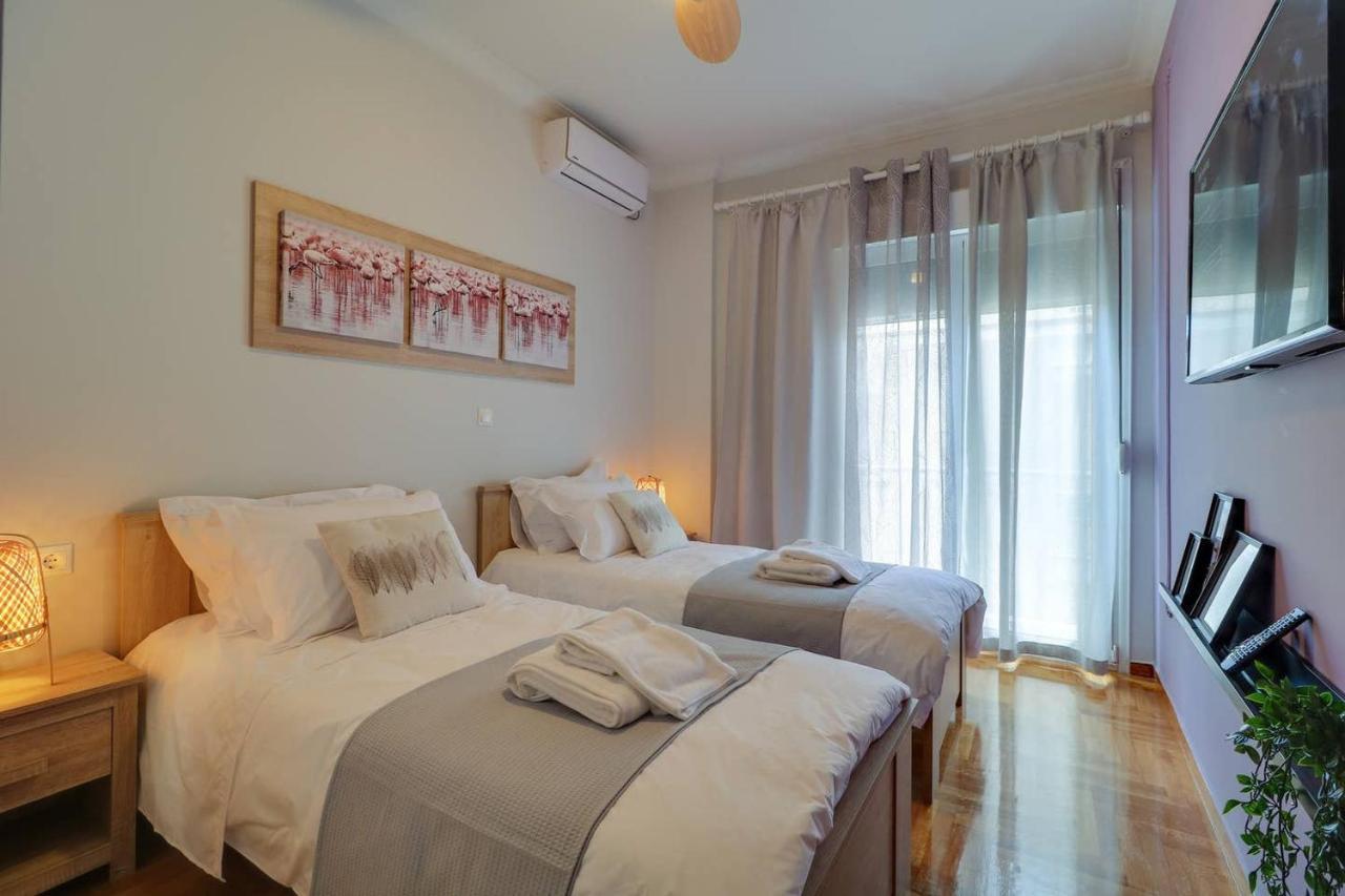 Victoria 5Star / 5Br Bigapt / Sauna / 2Min To Metro アテネ エクステリア 写真