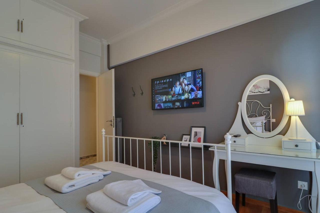 Victoria 5Star / 5Br Bigapt / Sauna / 2Min To Metro アテネ エクステリア 写真
