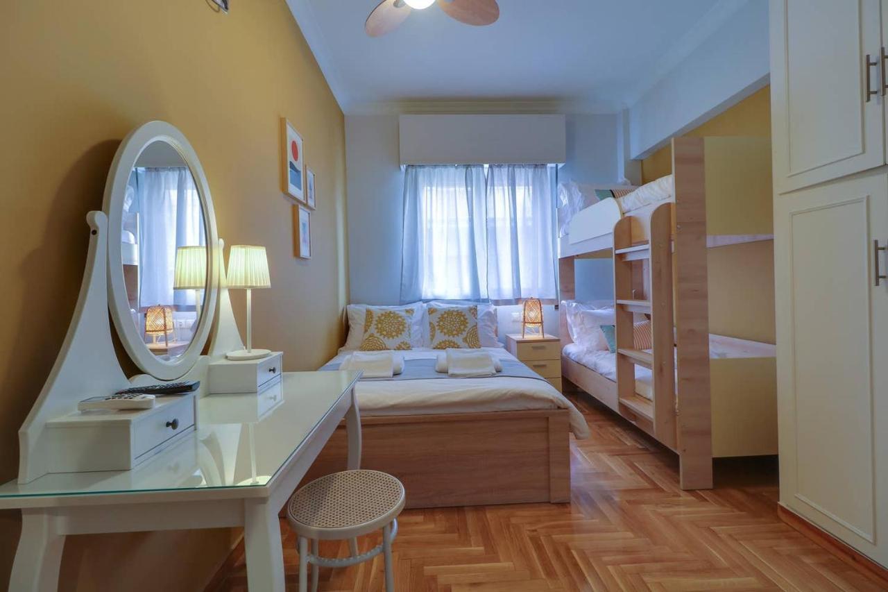 Victoria 5Star / 5Br Bigapt / Sauna / 2Min To Metro アテネ エクステリア 写真